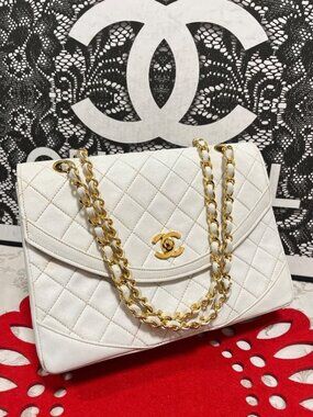Chanel Quilted Single Flap Shoulder Bag